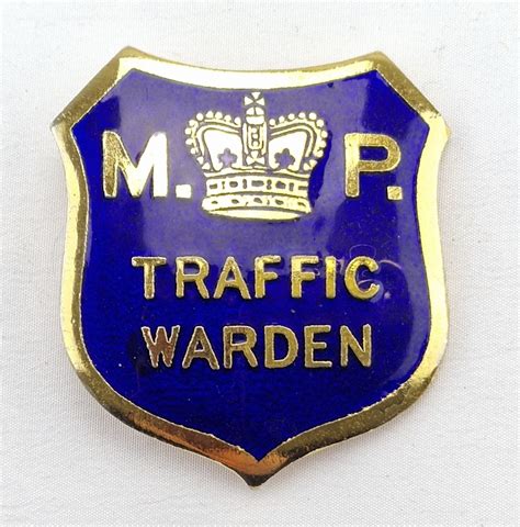 M.P. Traffic Warden Badge | Time Militaria