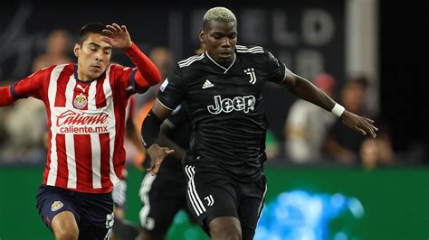 Paul Pogba makes second Juventus debut in 2-0 win over Guadalajara ...