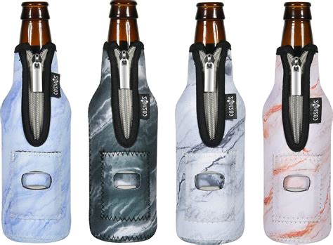 Amazon Augood Beer Bottle Cooler Stainless Steel Double Wall