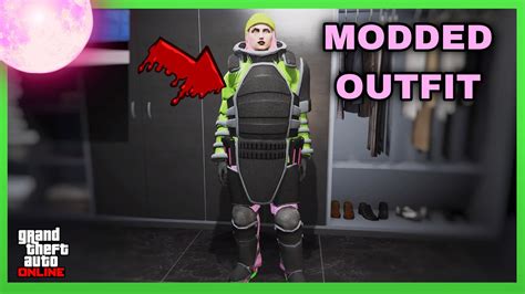 Gta 5 Online New Female Pink Modded Full Juggernaut Outfit Tutorial