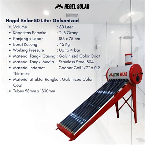 Pemanas Air Tenaga Surya Hegel Solar