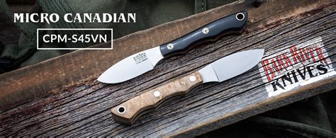 Bark River Knives Micro Canadian Cpm S Vn