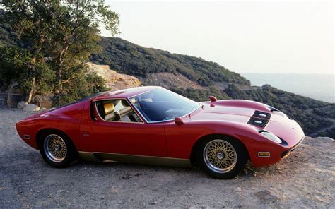 Lamborghini Miura Wallpapers Wallpaper Cave