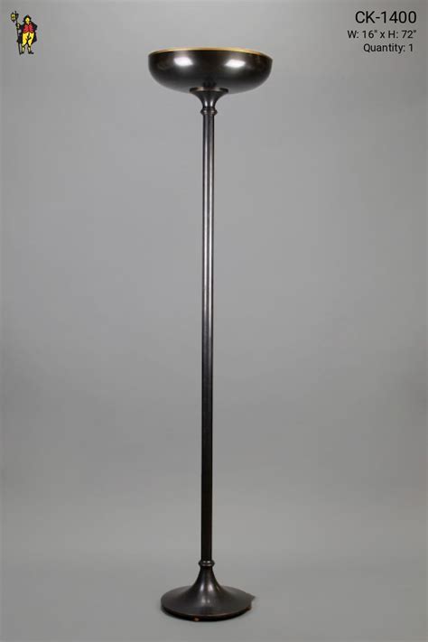 Contemporary Torchere Floor Lamps Collection City Knickerbocker Lighting Rentals