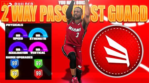 BEST 2 WAY PASS FIRST GUARD BUILD ON NBA 2K21 RARE BUILD SERIES VOL