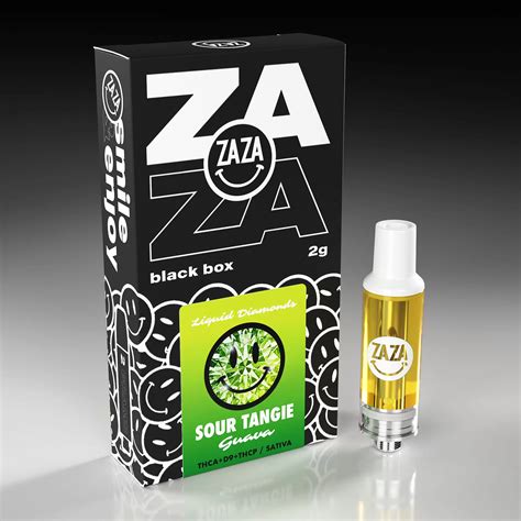 ZAZA BLACK BOX LIQUID DIAMOND THCA D9 THC THCP CARTRIDGE 2G