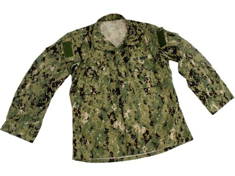 USGI US Navy Working Uniform NWU Type III Woodland Blouse (SURPLUS ...