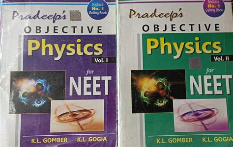 Pradeep S Objective Physics For Neet Vol Vol Amazon In Books