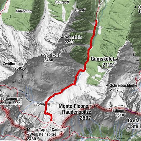 Hochweisssteinhaus Ber Frohn Bergfex Wandelen Tocht Karinthi