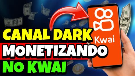 Como MONETIZAR Seu Canal DARK No KWAI Para GANHAR DINHEIRO SEM Aparecer