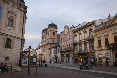 Kosice Old Town editorial stock photo. Image of exterior - 140885903