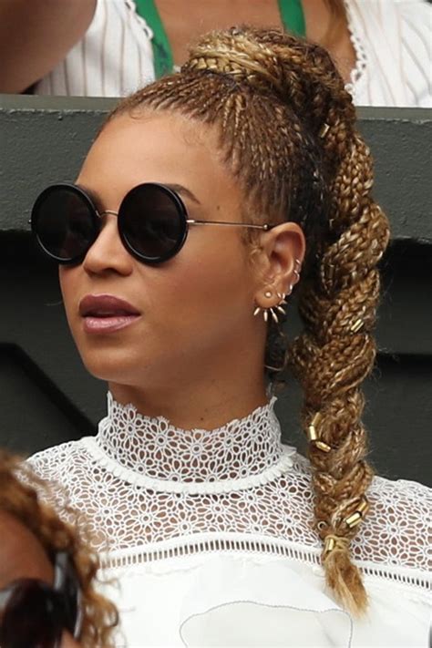 Beyonce Micro Braids Hairstyles