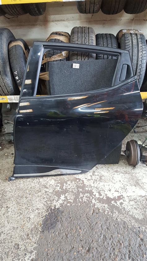 Renault Clio Mk Passenger Nsr Rear Door Black Tegne Keyed