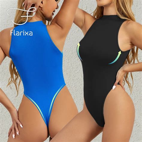 Flarixa Modelador De Controle De Barriga Sem Costura Para Mulheres