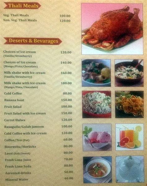 Menu At Maybelle Chennai R