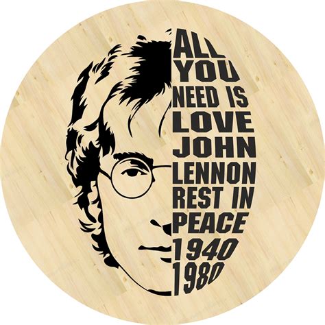 All You Need Is Love Rip John Lennon Death Anniversary Etsy