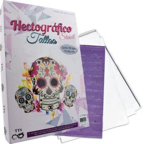 Papel Hectogr Fico Stencil Tattoo Tts Unidade Brvce Supply