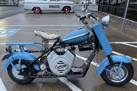 No Reserve Cc V Twin Powered Cushman Eagle For Sale On Bat