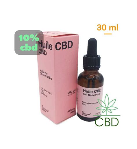 Huile CBD Full Spectrum 3000 Mg Le Chanvrier Suisse Folium Boutique