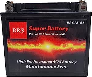 Bs High Performance Battery For Atv Motorcycle Snowmobile Utv