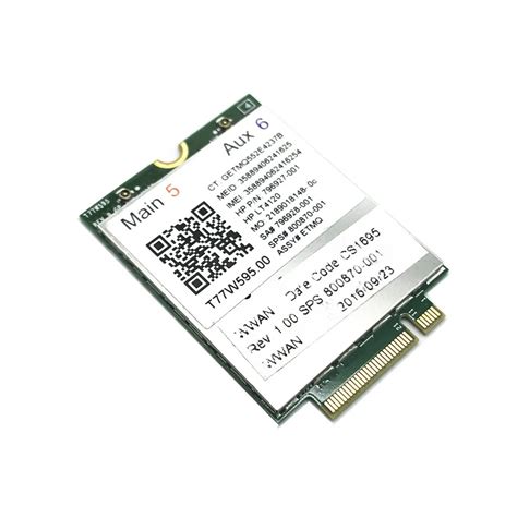 4G Module LT4120 LTE T77W595 4G 150Mbps WWAN M 2 Modem Module For HP