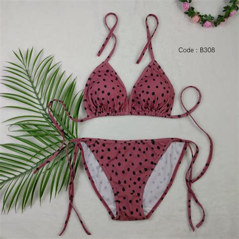 Jual Bikini Set Renang Wanita Bikini Pantai Sexy Two Piece Triangle