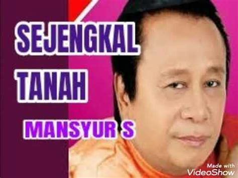 Sejengkal Tanah MANSYUR S Lagu Dangdut Jadul YouTube