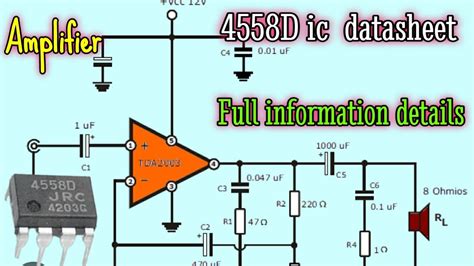 4558D 4558 Ic Full Diagram 4558D Subwoofer Circuit 45 OFF