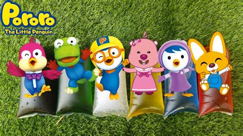 Pororo Menemukan Air Warna Warni Bermain Warna Bersama Crong Poby