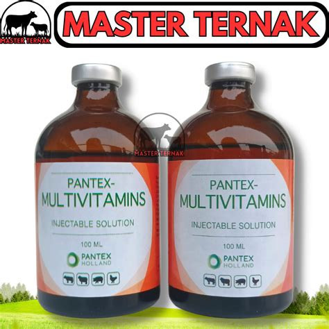 Jual Pantex Multivitamin Ml Injeksi Multivitamin Obat Injeksi