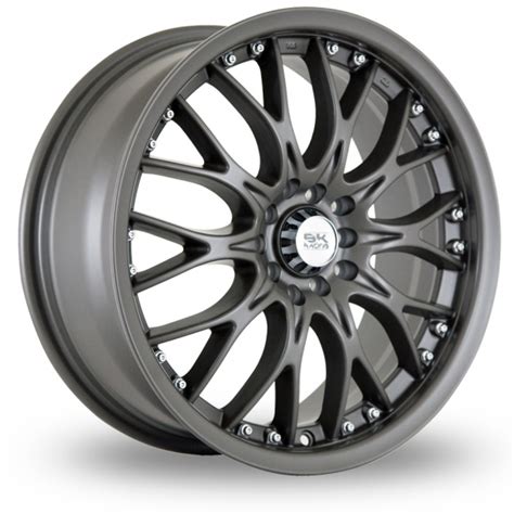 Bk Racing Anthracite Alloy Wheels Wheelbase