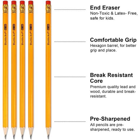 Sharpened Yellow Pencils