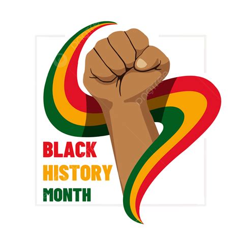 Black History Month Ribbon, Black, History Month, Ribbon PNG ...