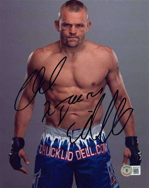 Chuck Liddell Signed Autographed X Photo Ufc Mma The Iceman Beckett