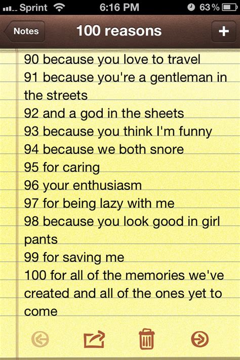 Reasons I Love You Quotes. QuotesGram