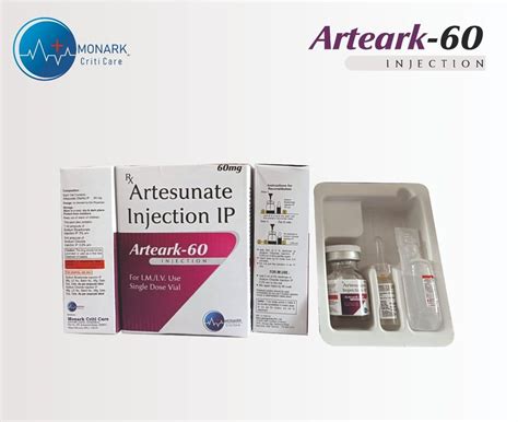 Artesunate Injection Ip Mg Arteark Ml Treatment Antimalarial