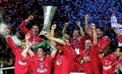 UEFA Cup Final In Dortmund May 16th 2001 Liverpool Echo