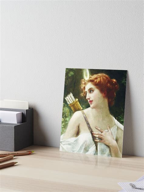 Goddess Artemis Diana Art Board Print For Sale By GPam Redbubble