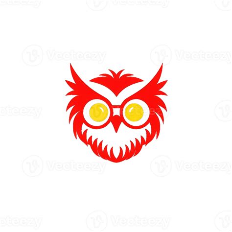 owl logo, isolated on transparent background 25163000 PNG