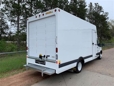 2019 Ford Transit Single Axle 16 Unicell Box Truck 32l Automatic