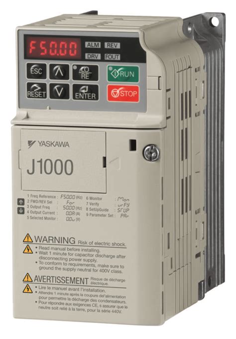 J1000 INVERTER 0 75kW 0 4kW CIMR JC4A0002BAA InvertersUK