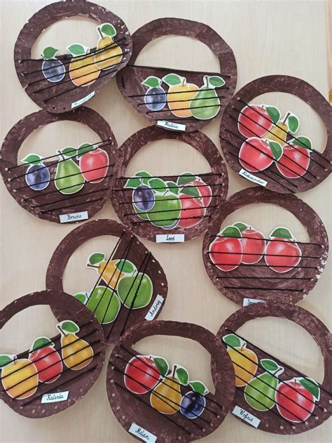 Apple Basket Craft For Kids Fall Craft With Free Template Artofit