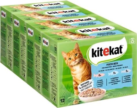 Whiskas Katzenfutter Nassfutter Adult Fisch Auswahl In Gelee X G