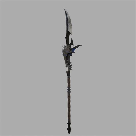 Dragon Spear 3d Model 9 Ma Obj Ztl Free3d