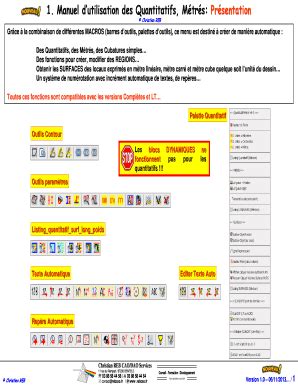 Remplissable En Ligne Remplissable Manuel Dutilisation Des Quantitatifs