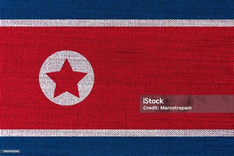 Bendera Korea Utara Foto Stok Unduh Gambar Sekarang Bendera