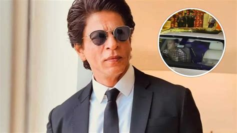 Shah Rukh Khan Avoids Paps As He Attends Anant Ambanis Engagement Bash