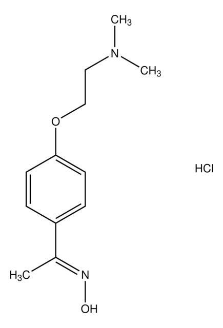 1E 1 4 2 Dimethylamino Ethoxy Phenyl Ethanone Oxime Hydrochloride