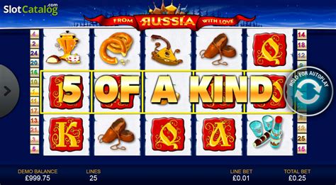 From Russia With Love Slot Free Demo And Game Review