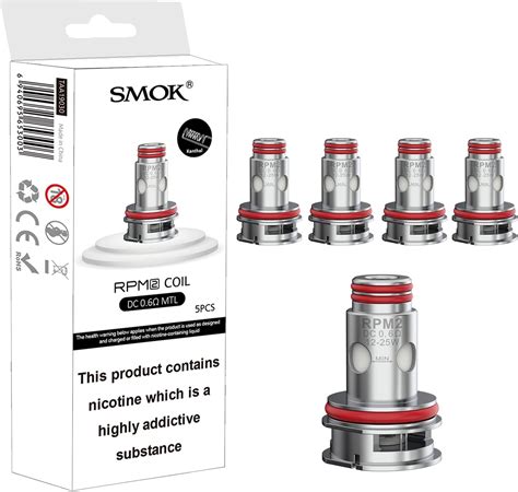 SMOK RPM 2 Coils 0 6 Ohm DC MTL Works With RPM 2 Series POD IPX80 Kit